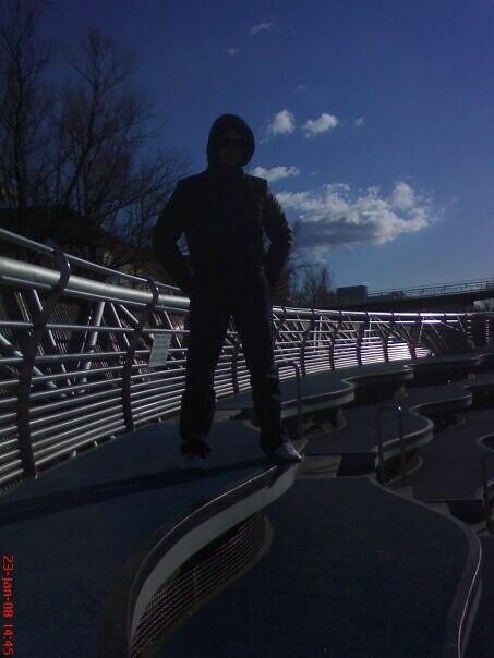 Me on the bridge