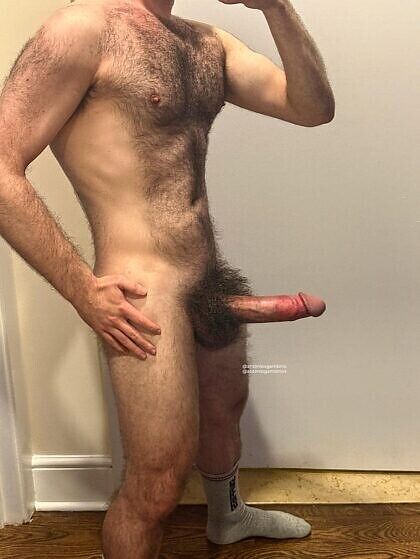 Волосатый член