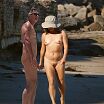 Ric & Randi on the nude beach