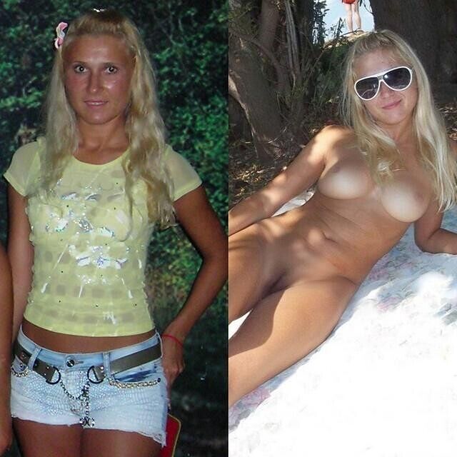 beautiful wife Ksenia before and after