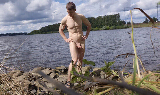 На природе