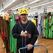 me goofing around with a hat i found in Wal-Mart