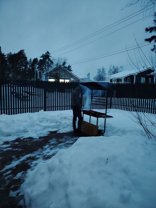 Жарим мясо