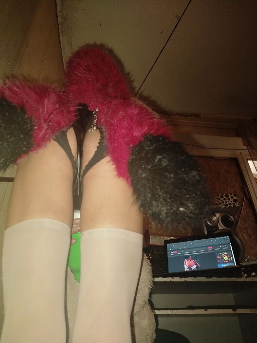 Лисий хвост косплей