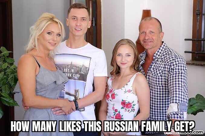How many likes this russian family get?
