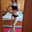 in her parents home