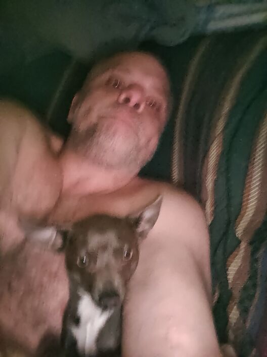 Me and my dog bubba's