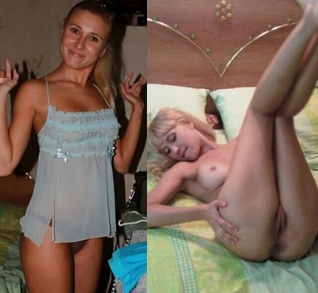 beautiful blonde wife Ksenia