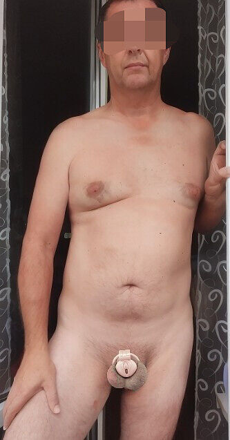 Писечка в клеточке.