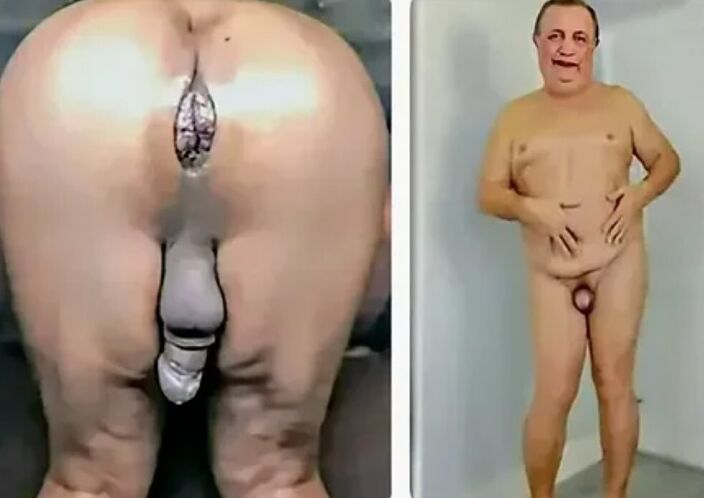 Рабочая попка пидераста.