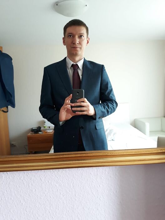 Me in suit