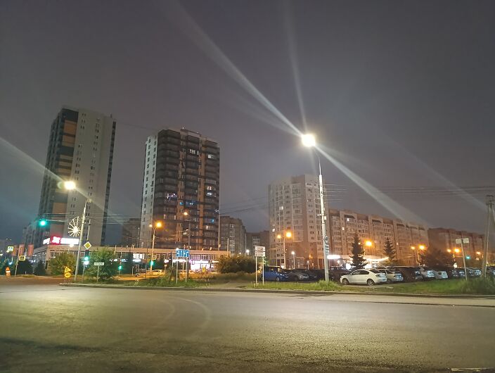 Ночной вид, когда не сидится дома