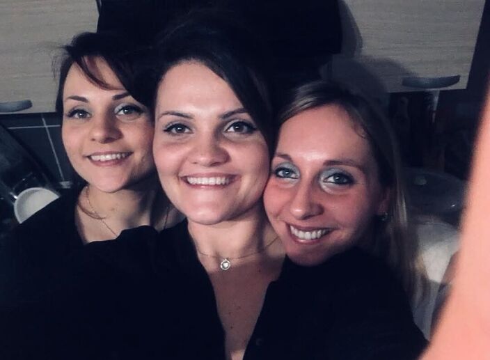 3 gangbang whores