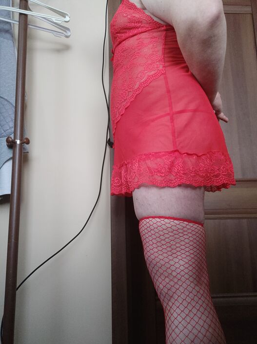 Я в красном