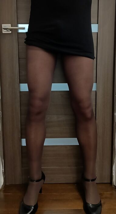 Я в колготках