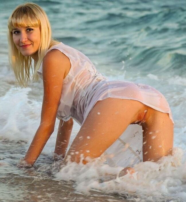 Sweet slut blonde wife Ksenia