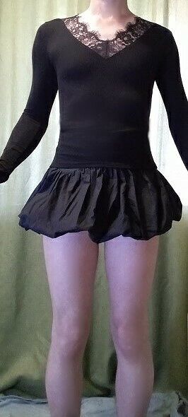 мини черное