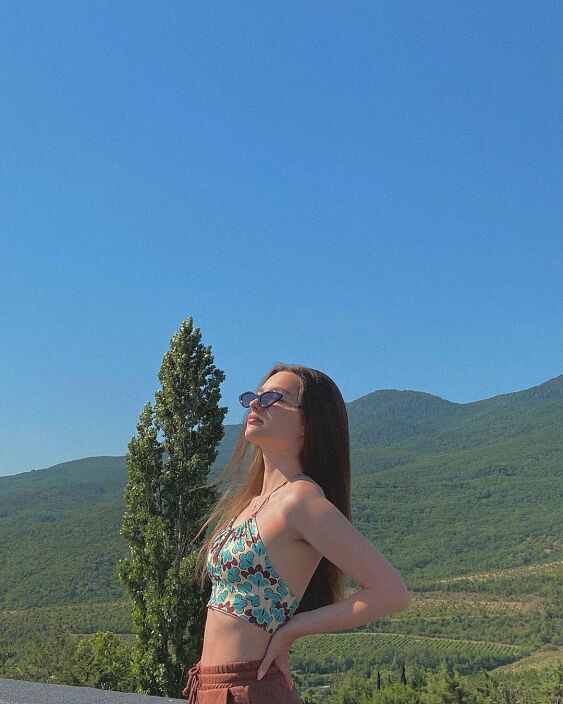 Красотка на отдыхе