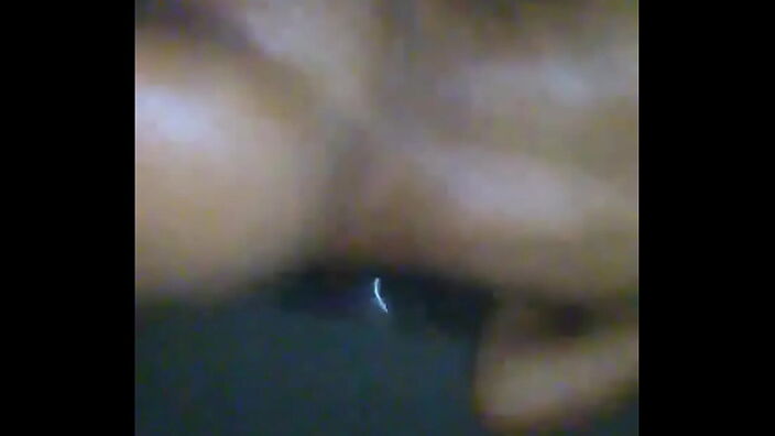 she's on her stomach
