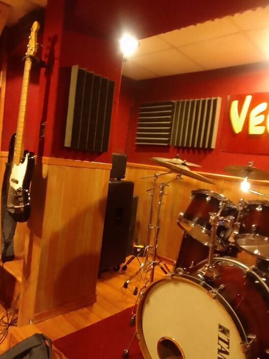en el estudio!