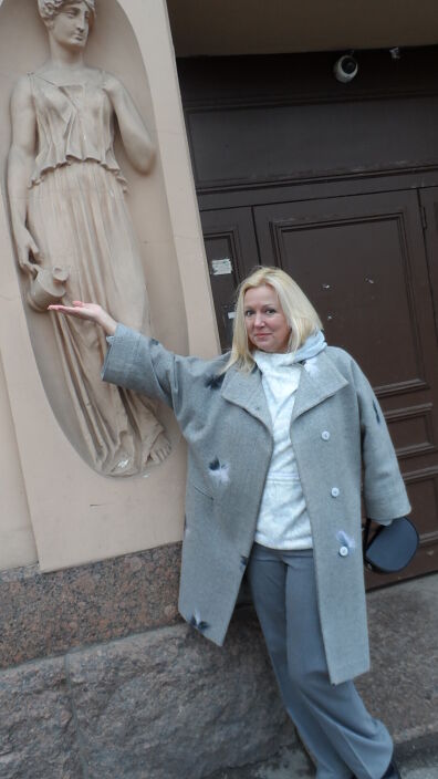 На прогулке...