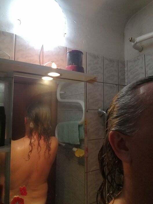 С душа
