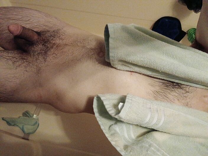 Fresh from the shower