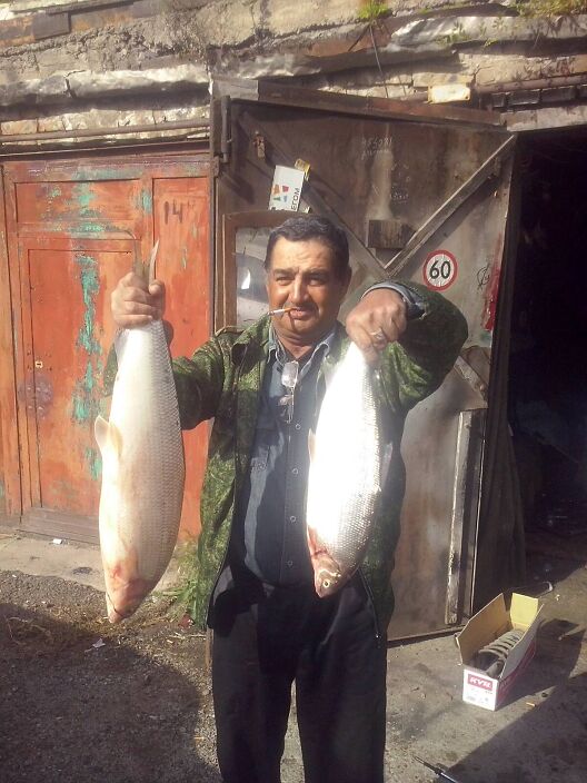 Я после рыбалки.