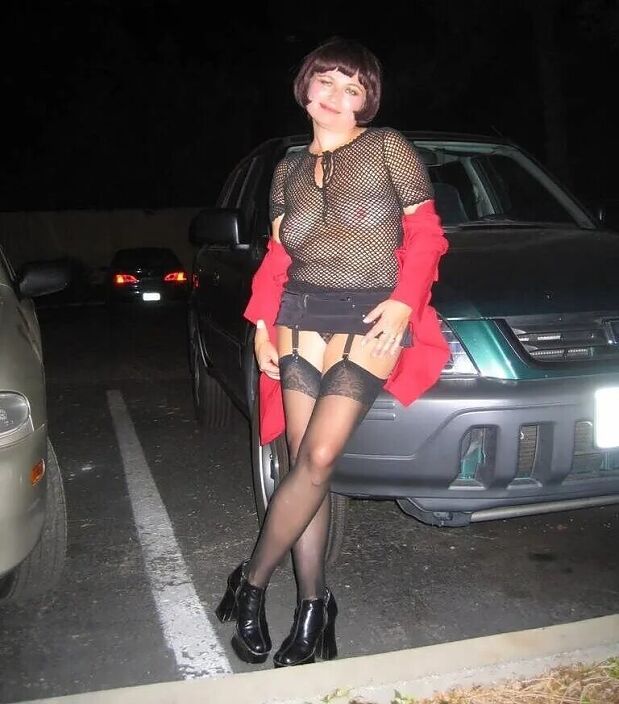 На парковке