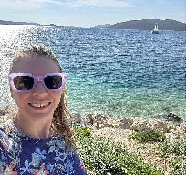 Красотка на море