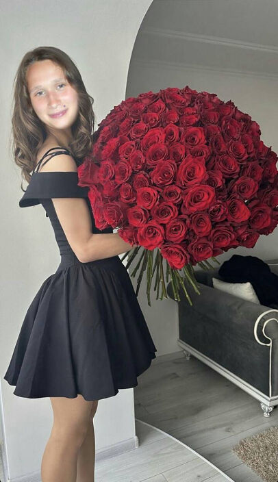 вот это букетище!