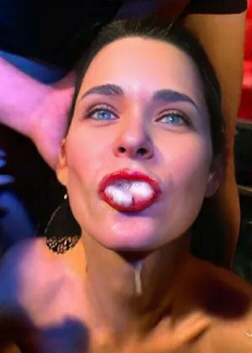 кончили в рот