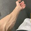 рука