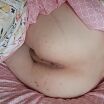 Попочка после душа и игр)