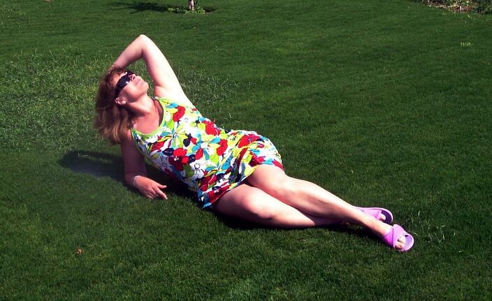 Жена на курорте