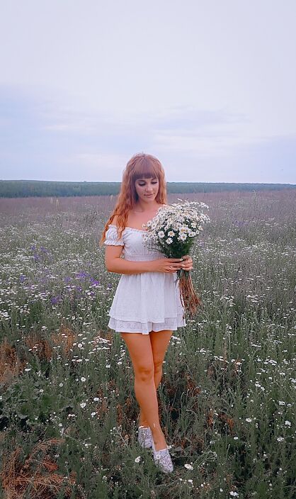 В сарафане))
