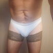 Трусики и чулки