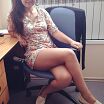 Ляжки на работе показываю)