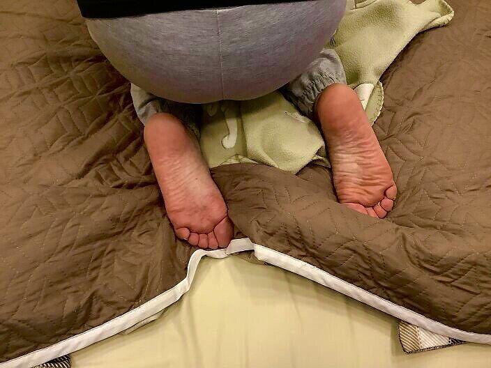 Розовые пяточки