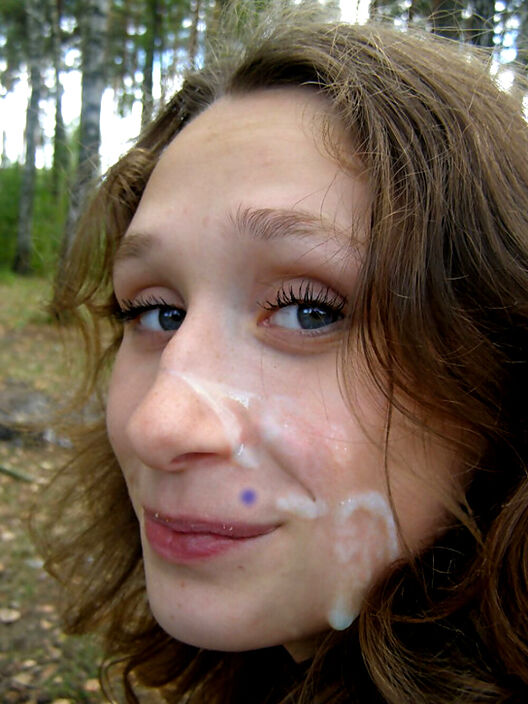 Дочка - результат на лице