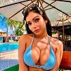 In the pool