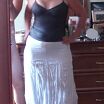 В юбке
