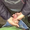 В подъезде