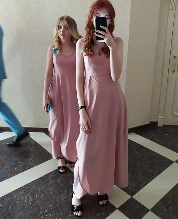 Я сняла племянницу