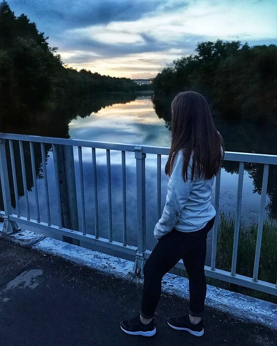 На прогулке