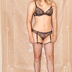 Sissy crossdresser black lingerie