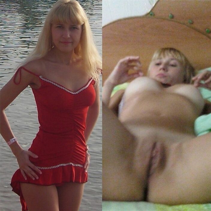 beautiful blonde wife Ksenia
