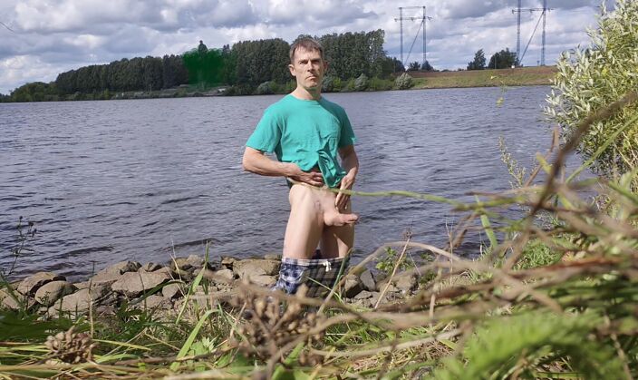 На природе