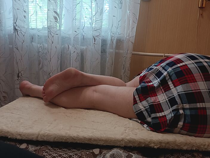 После массажа