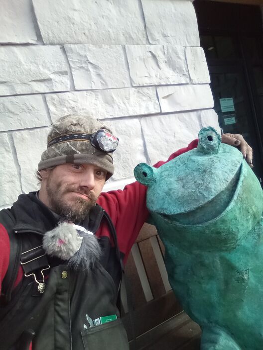 My frog buddy from Racine Wisconsin